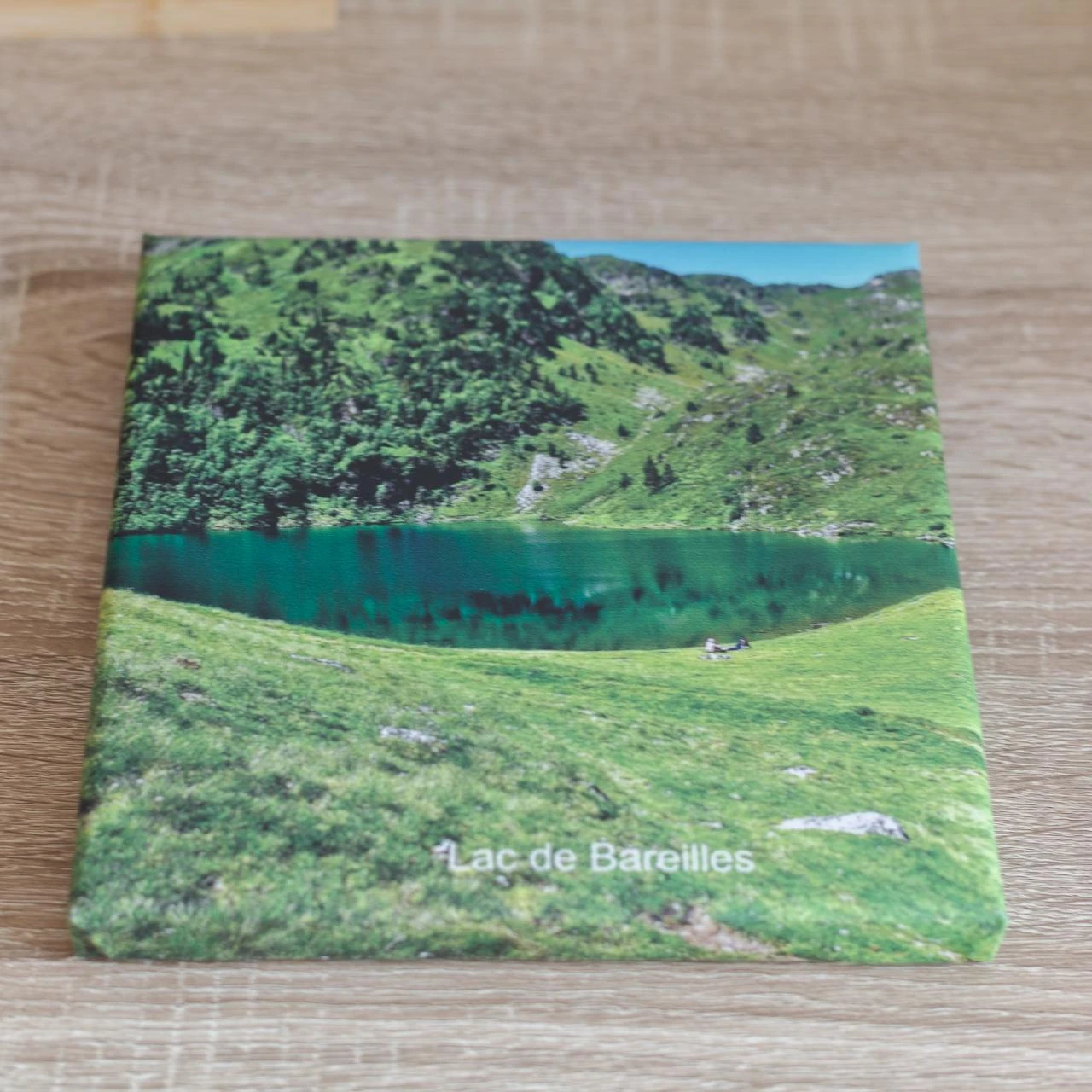 ✨COUP DE CŒUR 🏔️Lac de Bareilles – Toile Foto Pirineus 20x20 cm | Decoração Natureza – photo 4